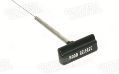 Motorhaubenzug - Hood Release Cable  Corvette C3 68-79